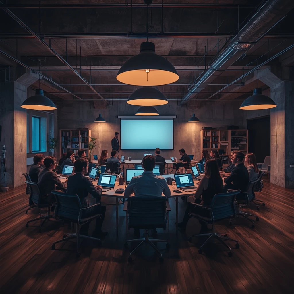 Oficinas y ambiente de trabajo de Zeltix AI